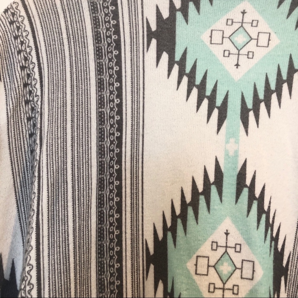 Aztec Print Cardigan - Picture 3 of 3